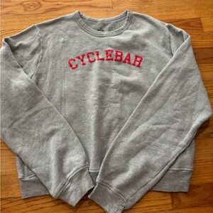Super cozy CycleBar sweatshirt, size XL, minimal signs of wear